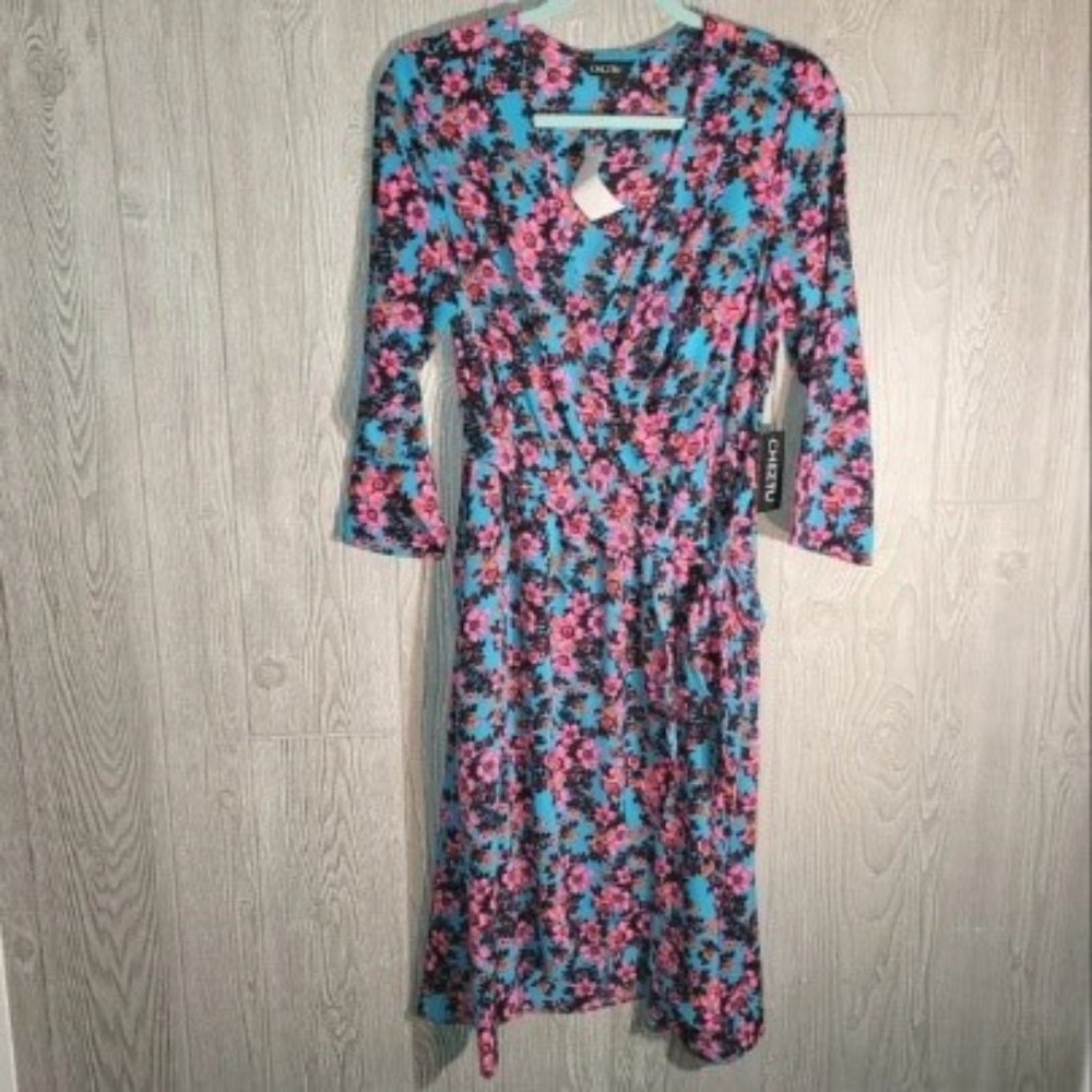Cheztu Floral Dress- 10